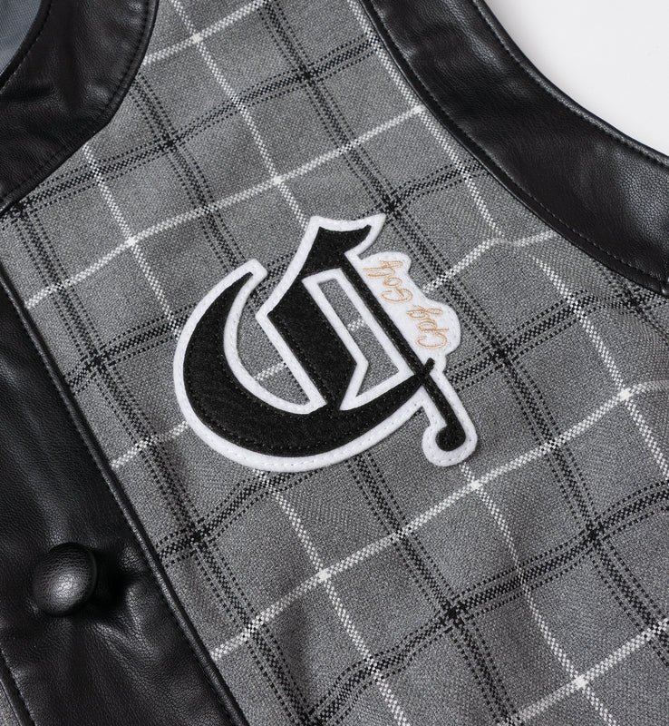 【new arrival】オックスチェックウール混OP-SAMPLE-