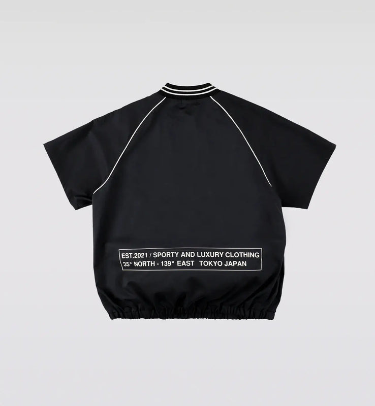 MOCK NECK SS WITH POCKET