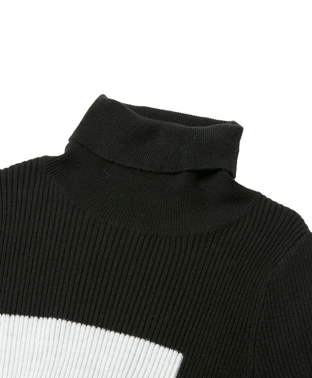 Tight fit high neck knit（タイトフィットハイネックニット）| WOMEN