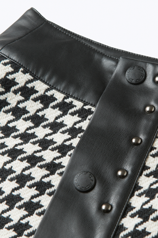 recycled tweed skirt（リサイクルツイードスカート）