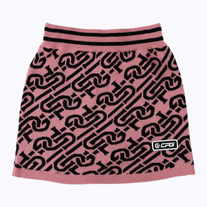 chain logo rib skirt（チェーンロゴリブスカート）