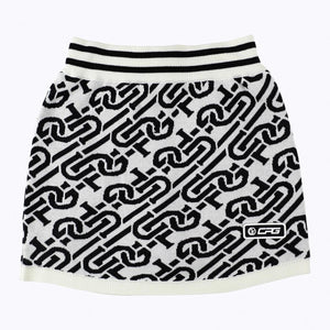 chain logo rib skirt（チェーンロゴリブスカート）