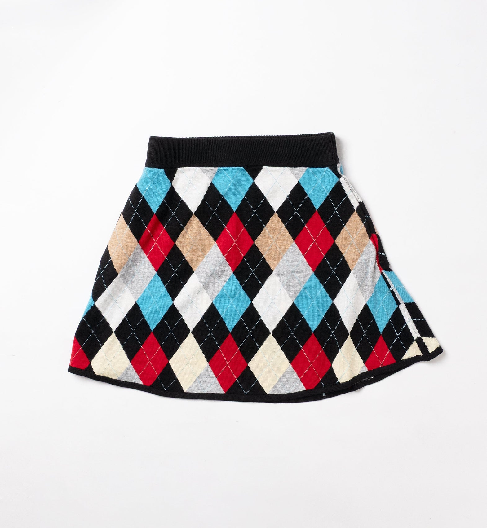 【new arrival】アーガイルジャガードニットスカート-SAMPLE-