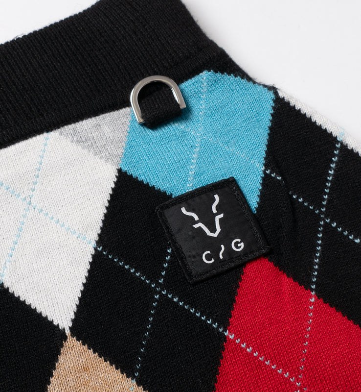 【new arrival】アーガイルジャガードニットスカート-SAMPLE-