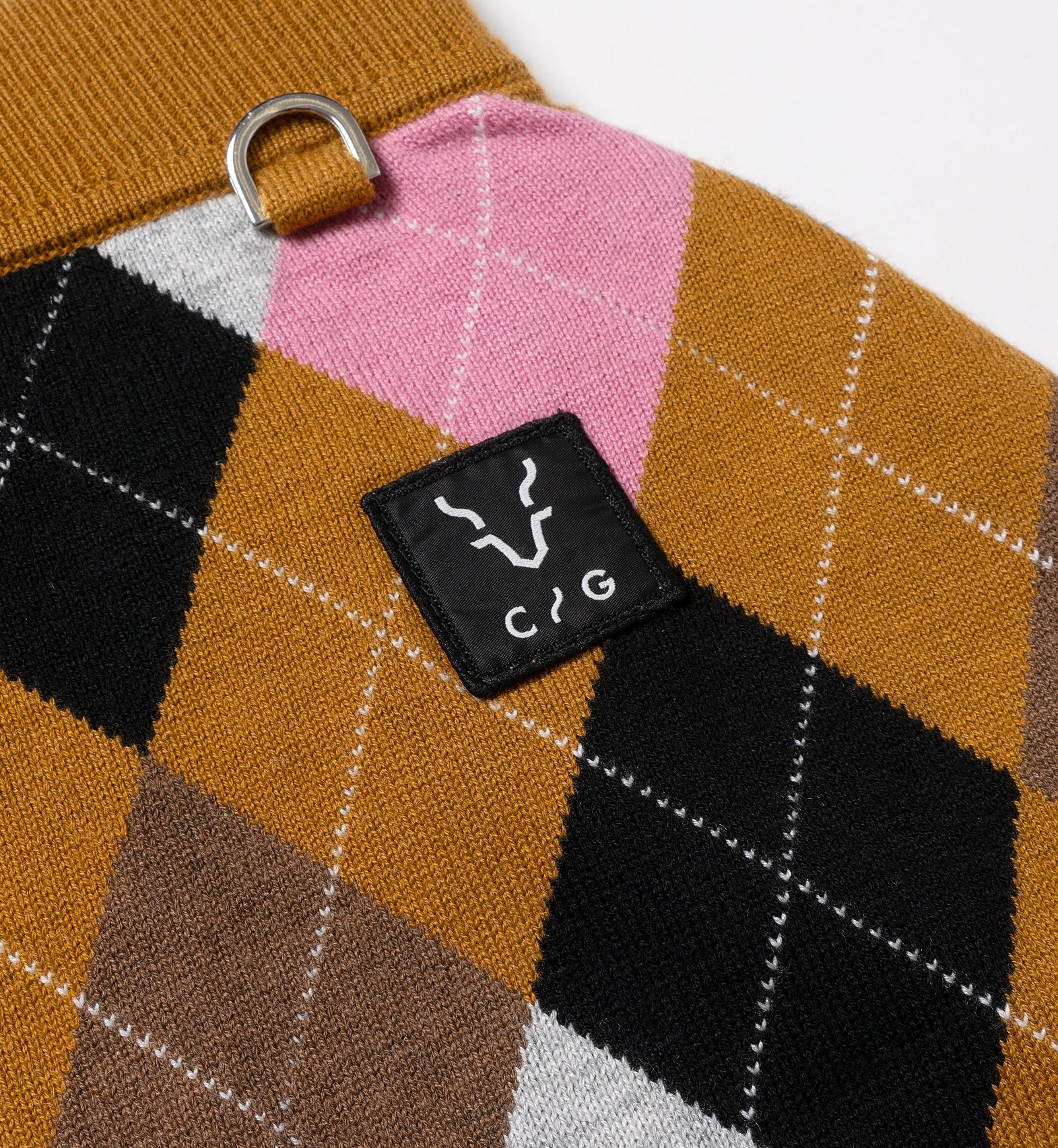 【new arrival】アーガイルジャガードニットスカート-SAMPLE-