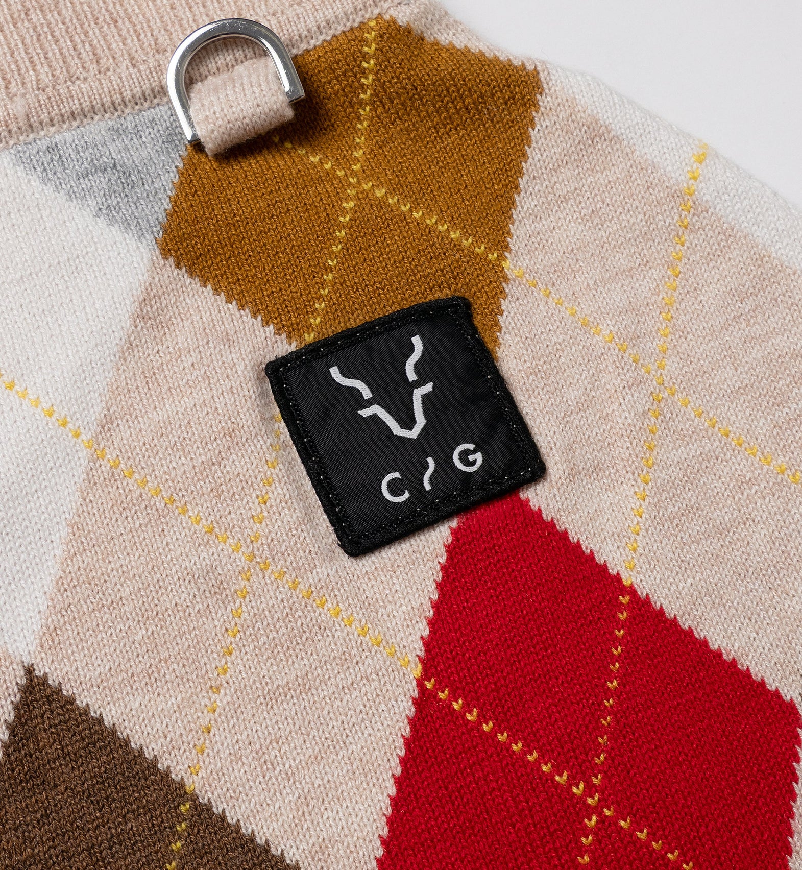 【new arrival】アーガイルジャガードニットスカート-SAMPLE-