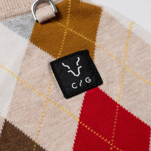 【new arrival】アーガイルジャガードニットスカート-SAMPLE-