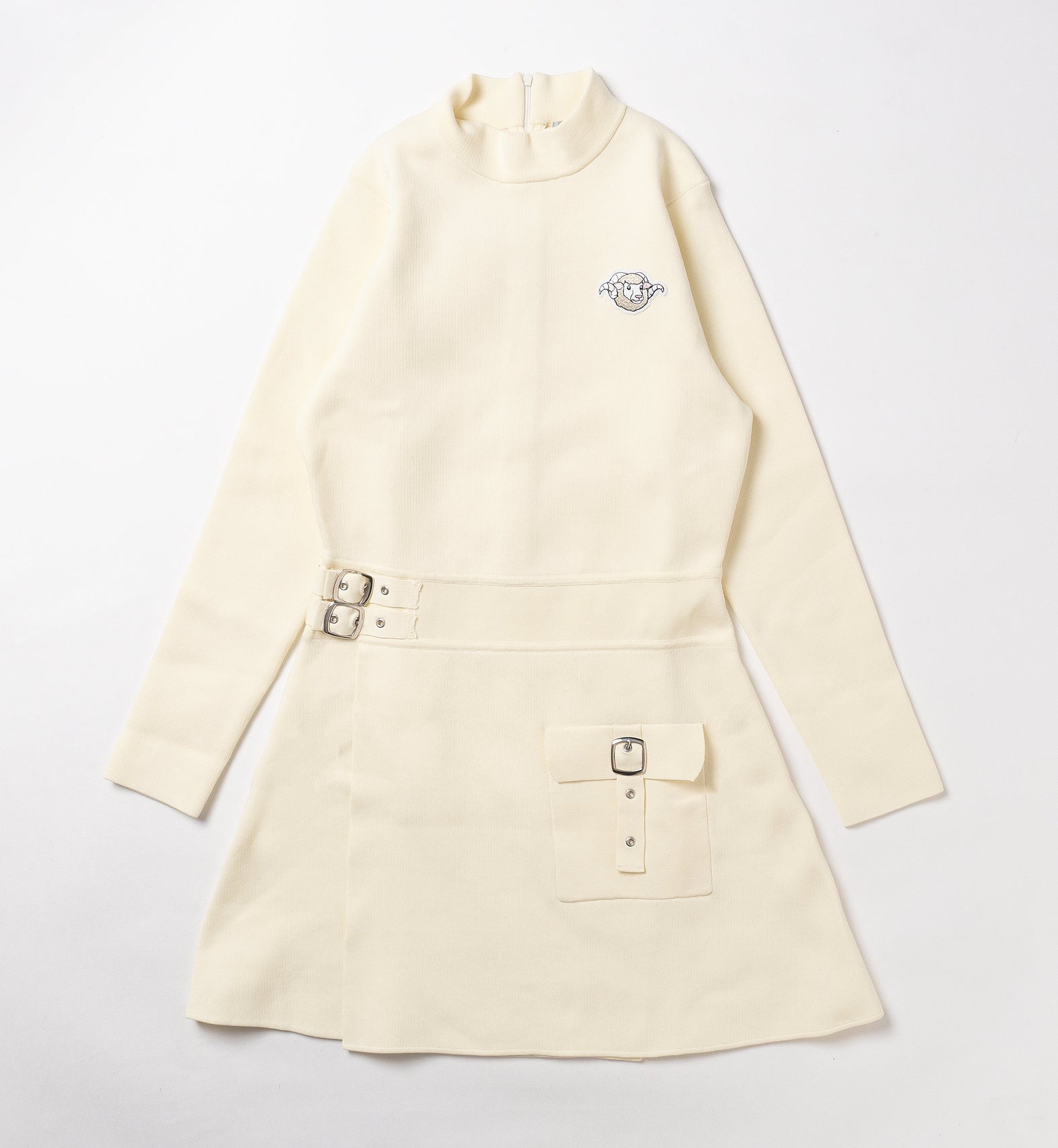 【new arrival】フレアニットワンピース-SAMPLE-