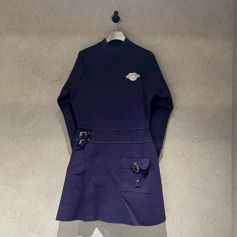 【Sample】フレアニットワンピース