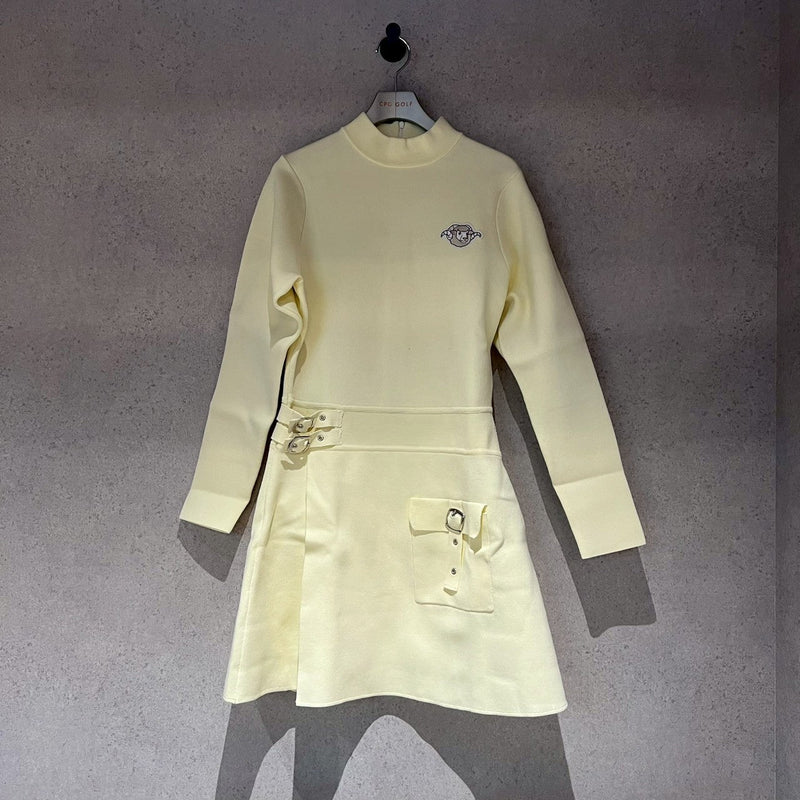 【Sample】フレアニットワンピース