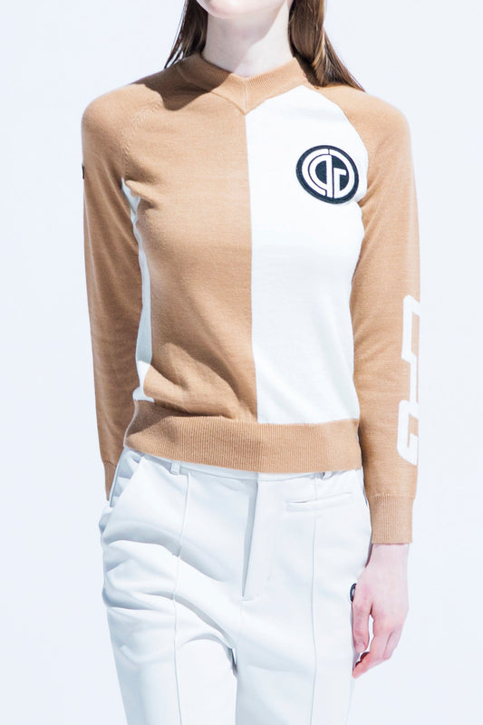 【Sample】Vネックニットプルオーバー