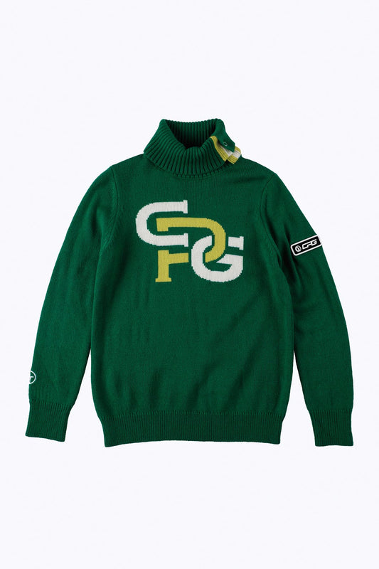 チェーンロゴニットプルオーバー