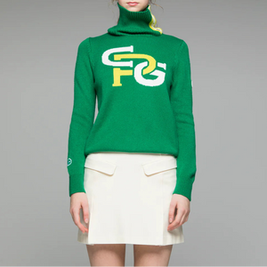 チェーンロゴニットプルオーバー