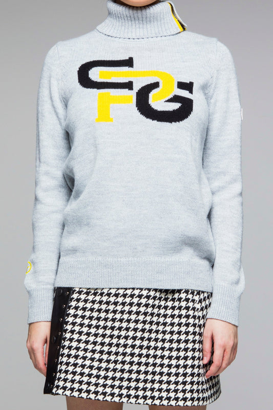 【9월 9일 이후 출하】 CHAIN ​​LOGO KNIT PULLOVER(체인 로고 니트 풀오버)