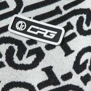 chain logo ribbed sweater（チェーンロゴリブセーター）