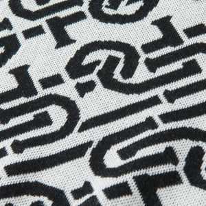 chain logo ribbed sweater（チェーンロゴリブセーター）