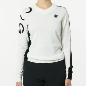 ライン切り替えニットプルオーバー