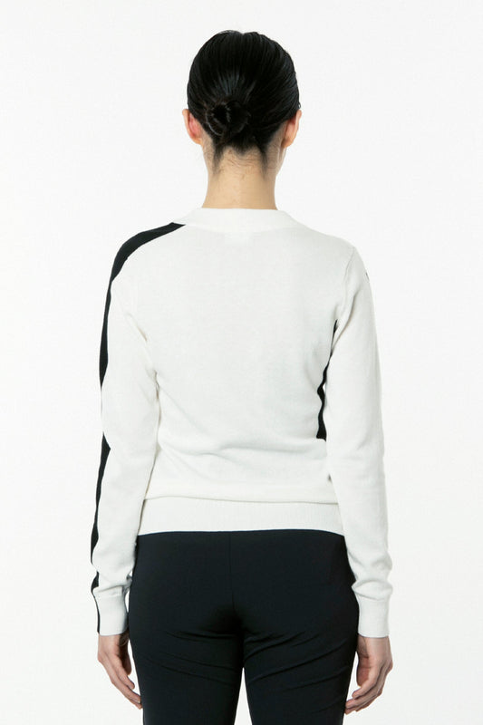 ライン切り替えニットプルオーバー