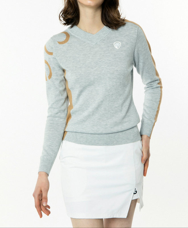 ライン切り替えニットプルオーバー