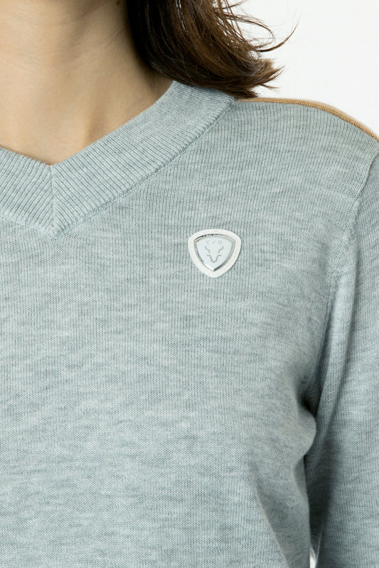 ライン切り替えニットプルオーバー