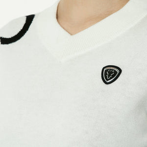 ライン切り替えニットプルオーバー