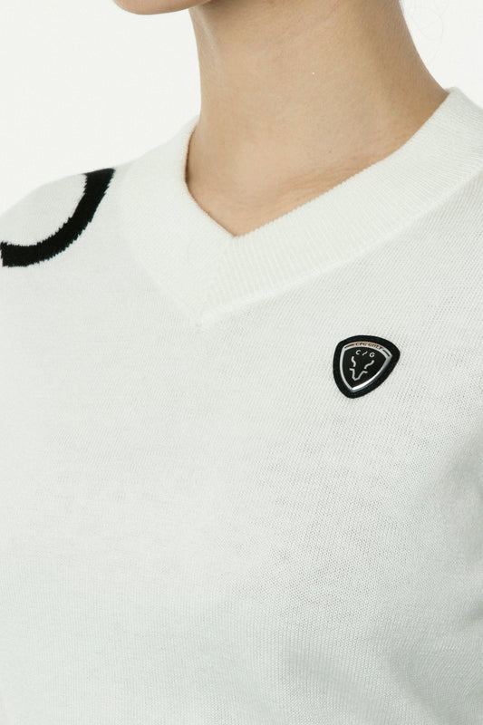 ライン切り替えニットプルオーバー