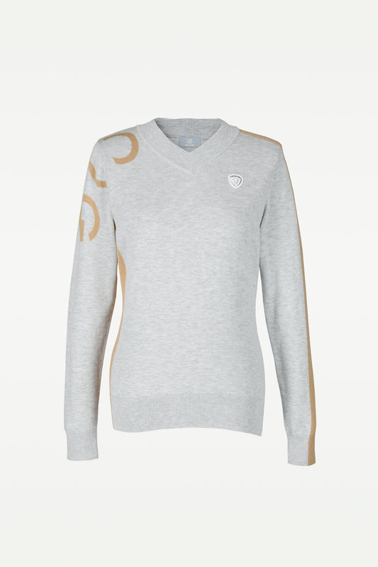 ライン切り替えニットプルオーバー