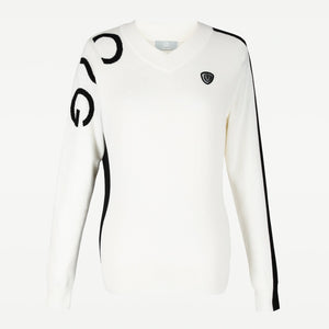 ライン切り替えニットプルオーバー