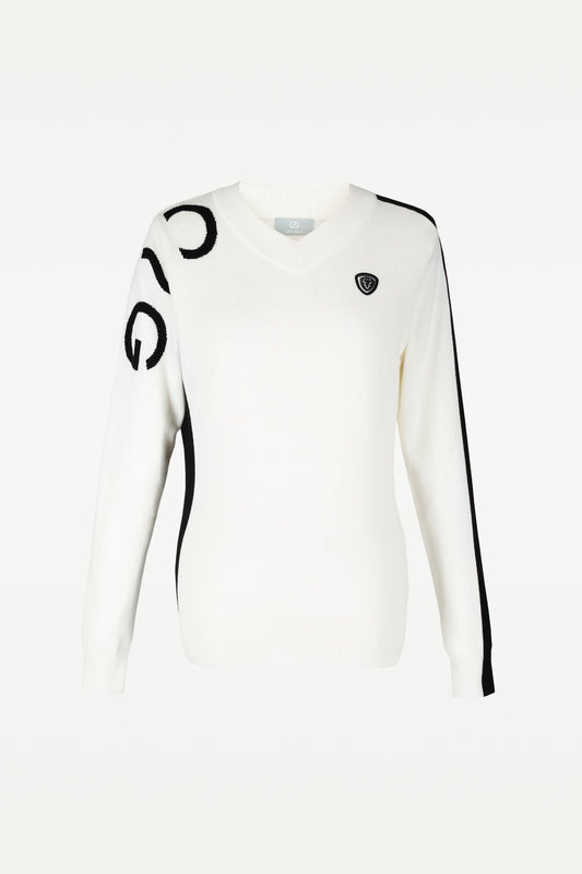 ライン切り替えニットプルオーバー