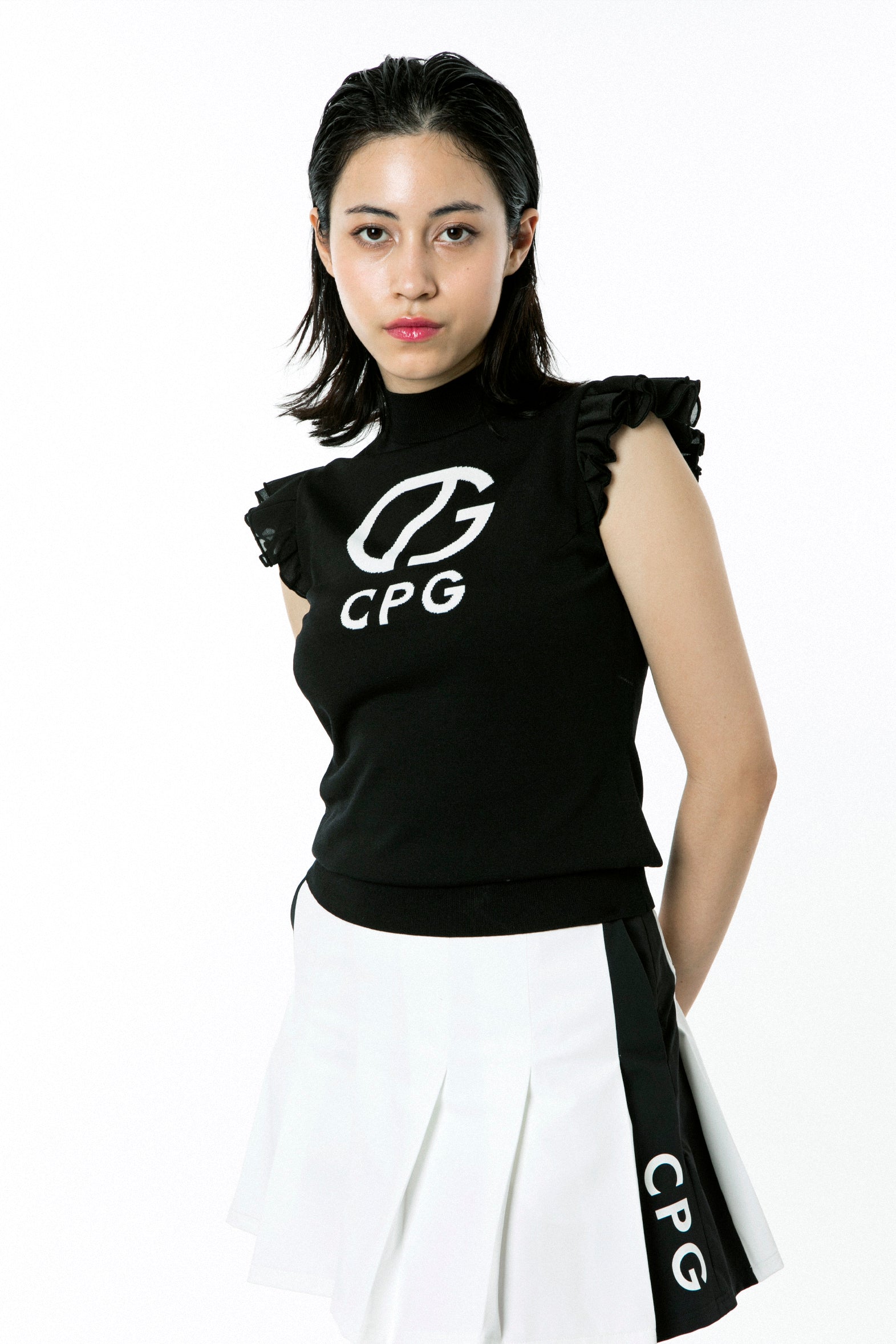 【Sample】インターシャサマーニットプルオーバー