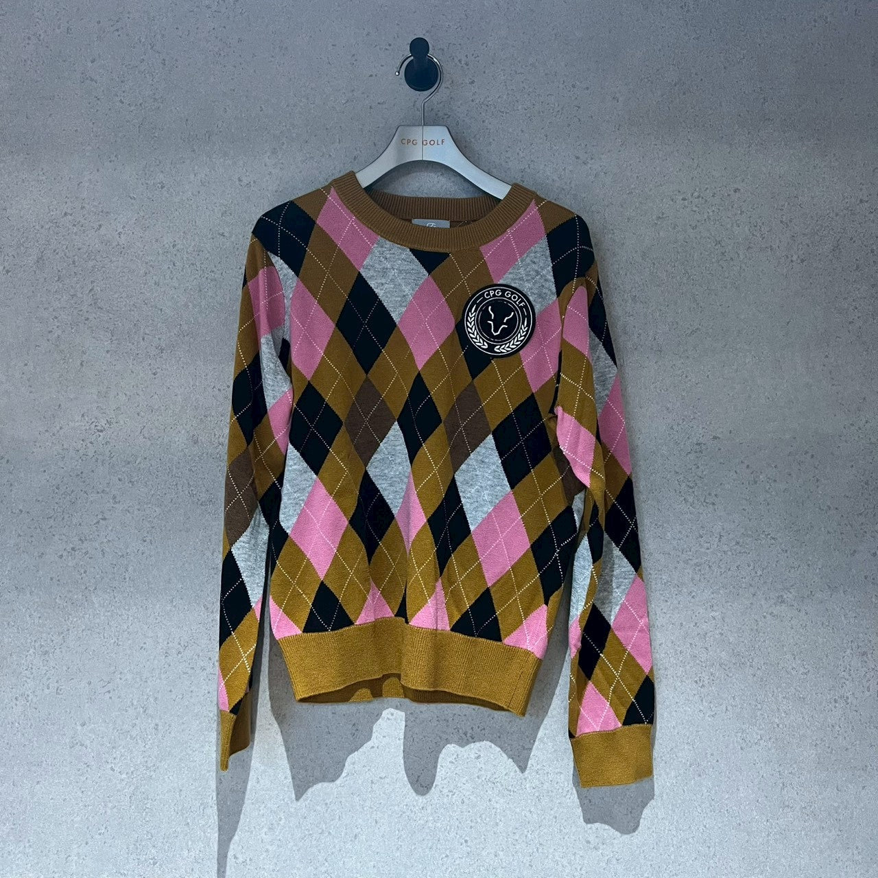 【Sample】アーガイルジャガードニットPO