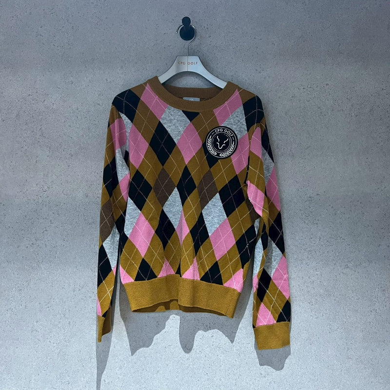 【Sample】アーガイルジャガードニットPO