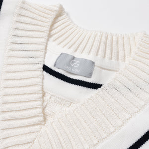 【new arrival】SIMPLE KINT VEST (1st)-SAMPLE-