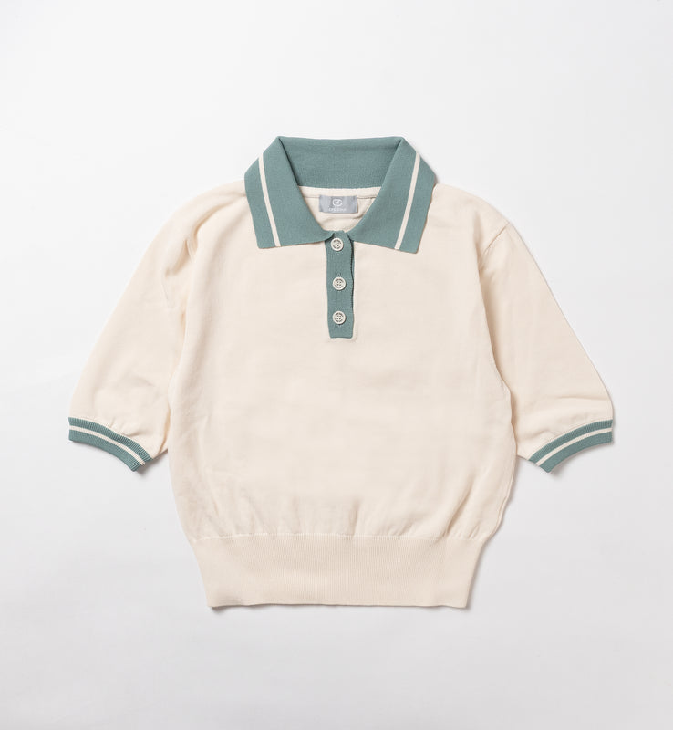 【new arrival】KNIT POLO SS(1st)-SAMPLE-