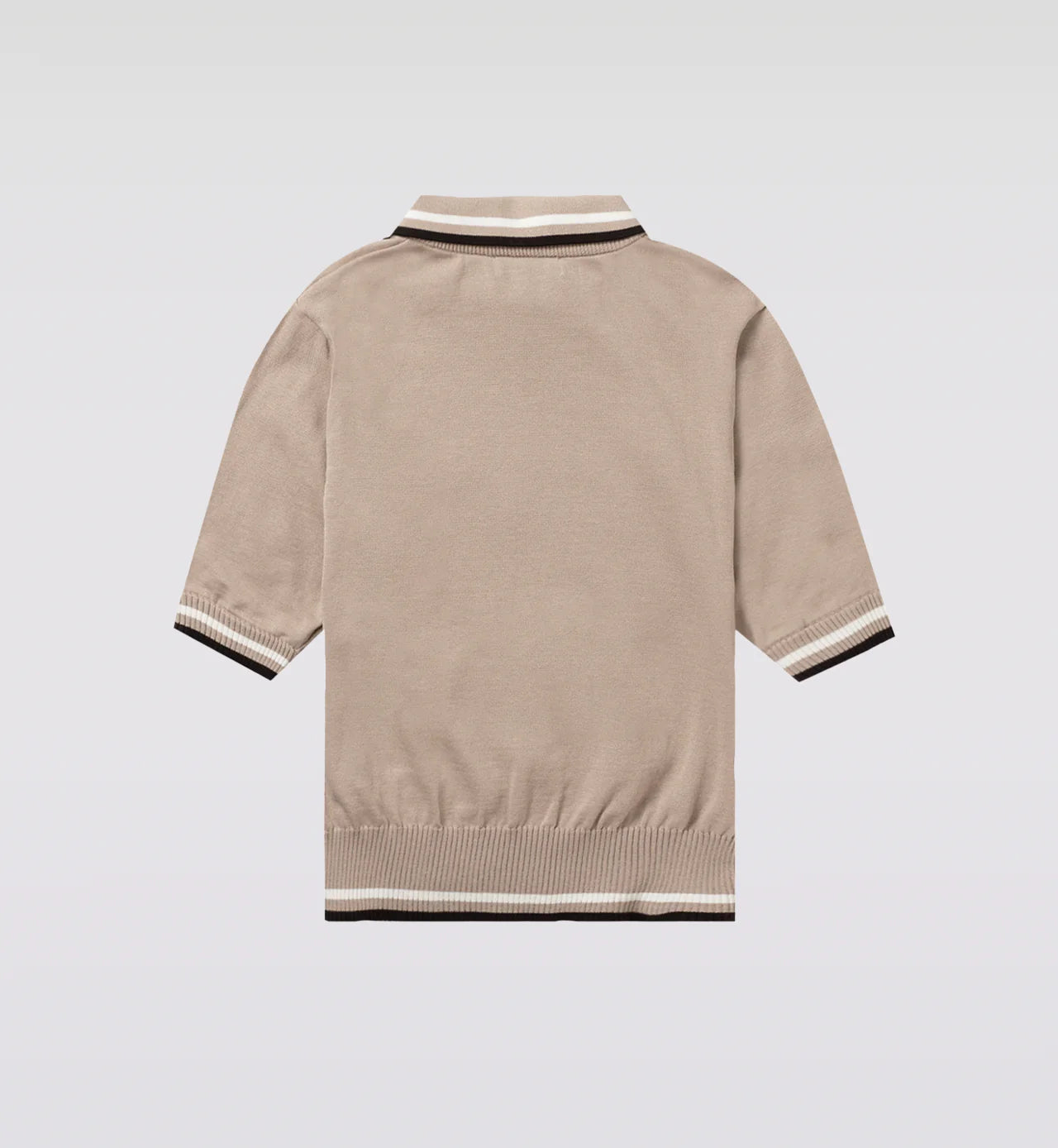 【Sample】COLLEGE LOGO POLO KNIT SS