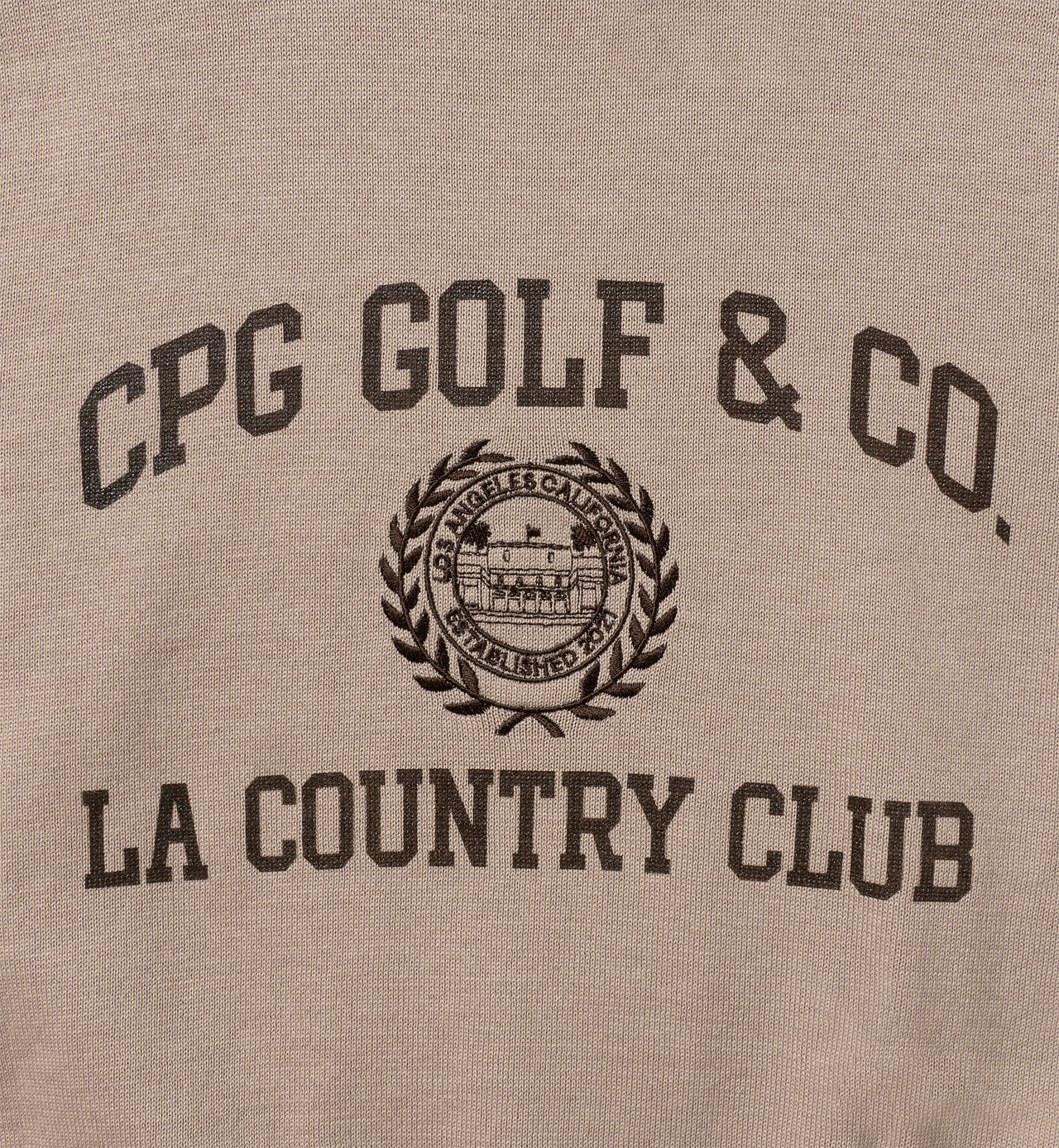 【Sample】COLLEGE LOGO POLO KNIT SS