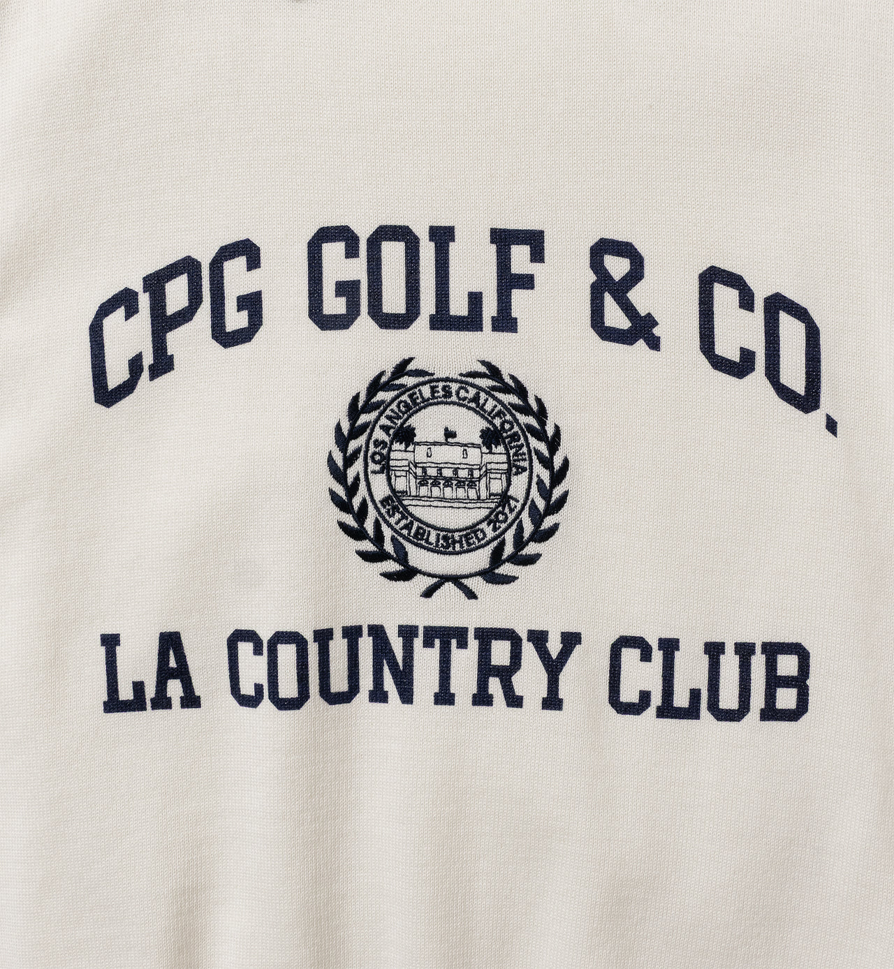 【Sample】COLLEGE LOGO POLO KNIT SS