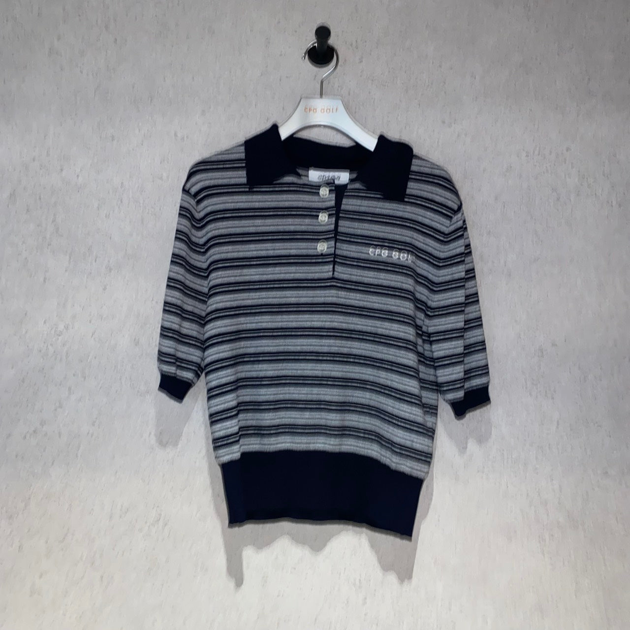 【Sample】BORDER POLO SS