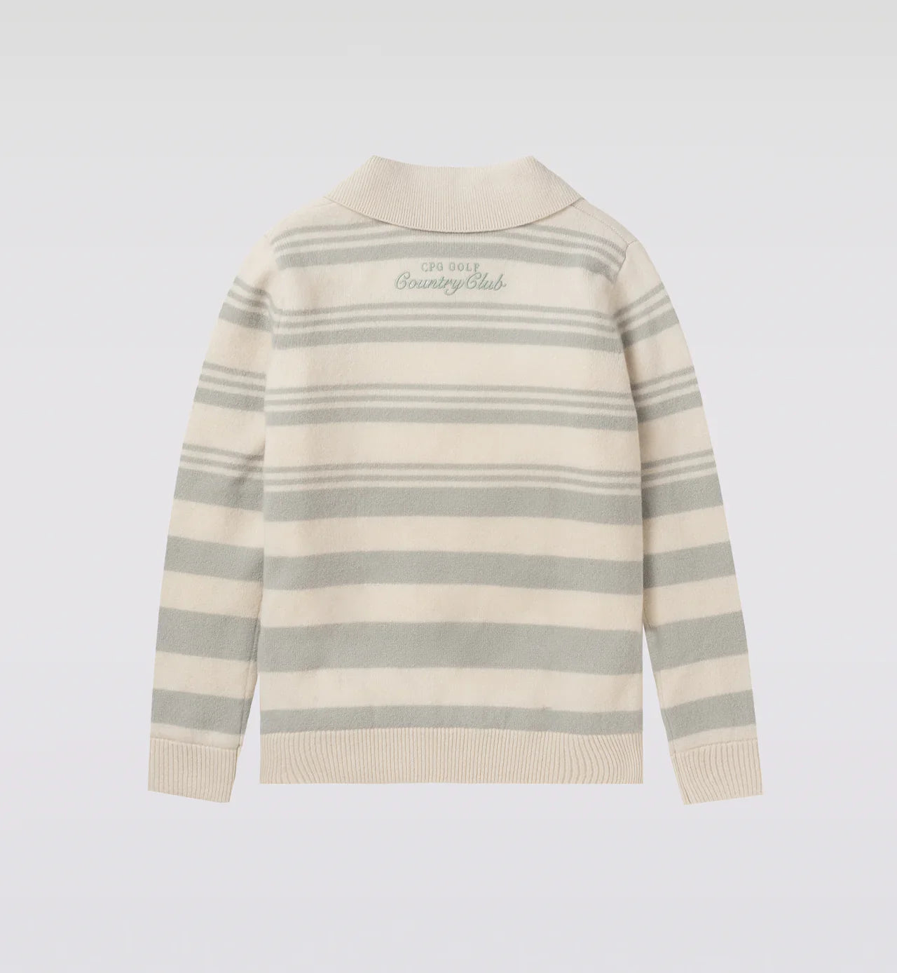 【Sample】BORDER POLO ZIP LS