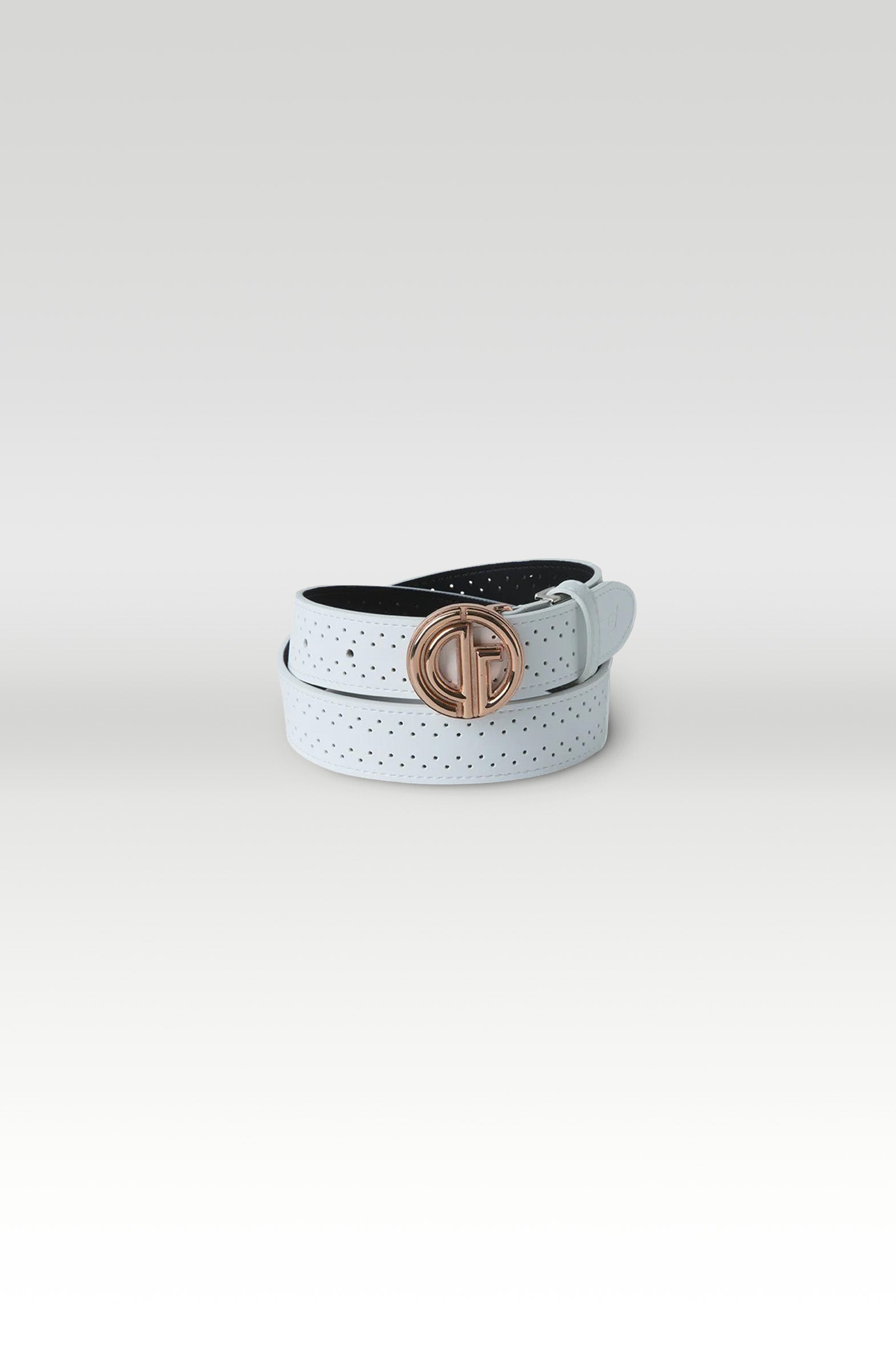 Round logo buckle belt(라운드 로고 버클 벨트)