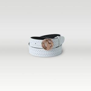 【9월 9일 이후 출하】 Round logo buckle belt(라운드 로고 버클 벨트)