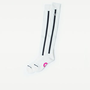 【9월 9일 이후 출하】 Knee-high socks with lame embroidery(라메 자수들이 니하이삭스)