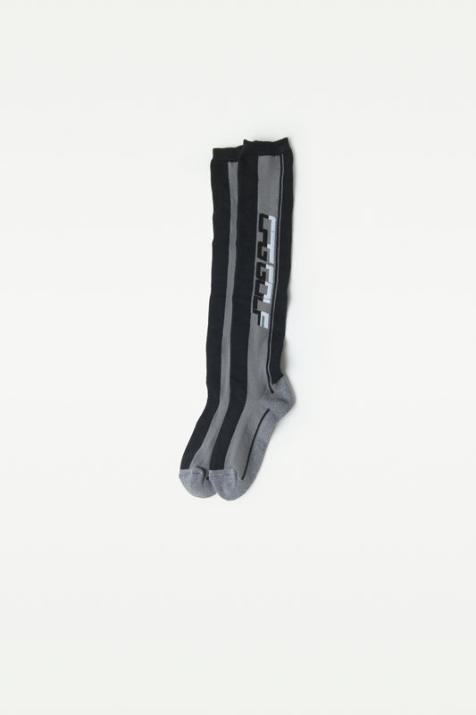 Vertical logo high socks（タテロゴハイソックス）
