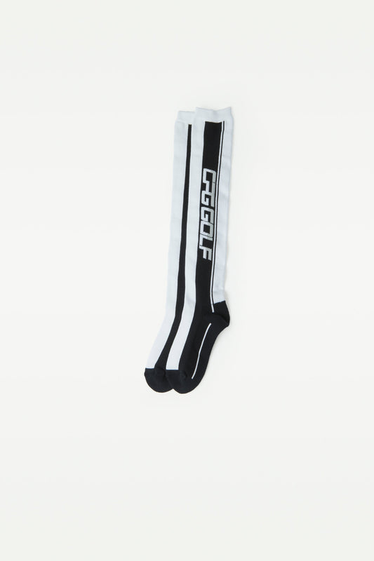 【9월 9일 이후 출하】 Vertical logo high socks(타테로고 하이삭스)