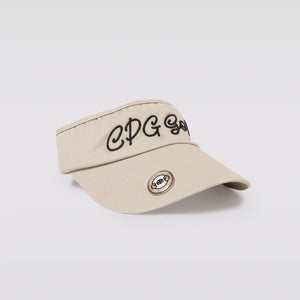 CPG LOGO TWILL LOGO SUN-VISOR
