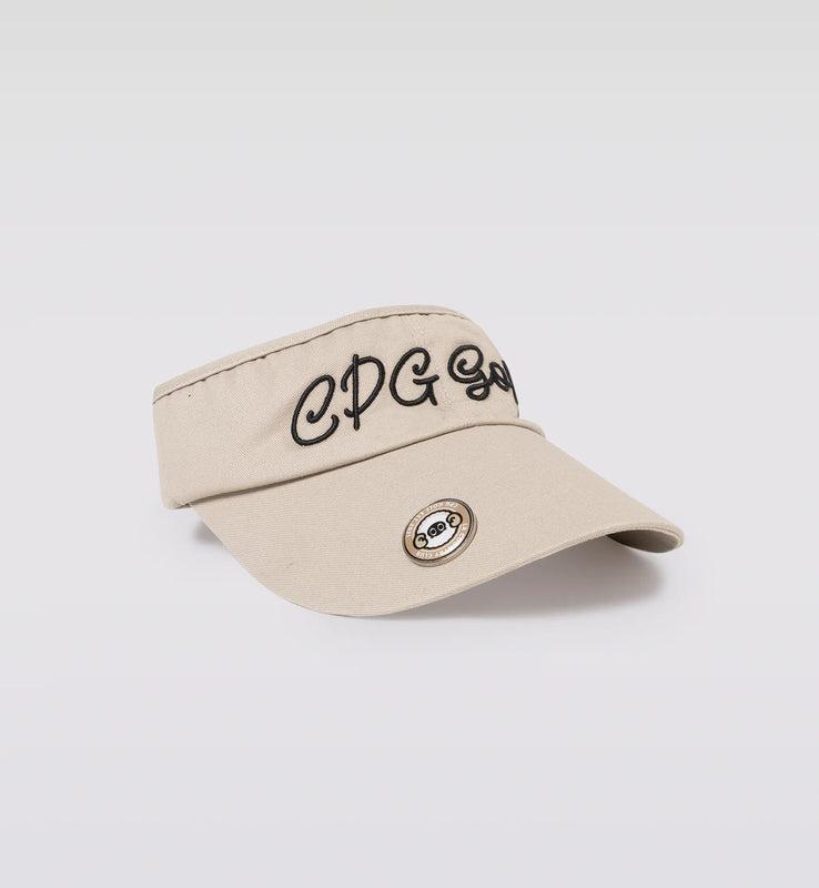 CPG LOGO TWILL LOGO SUN-VISOR