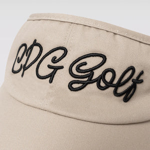 CPG LOGO TWILL LOGO SUN-VISOR