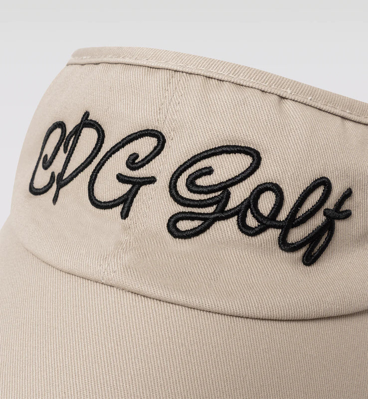 CPG LOGO TWILL LOGO SUN-VISOR