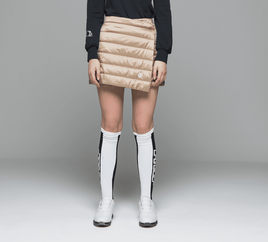 【9월 9일 이후 출하】 wrap front down shorts(랩 프런트 다운 쇼트 팬츠)