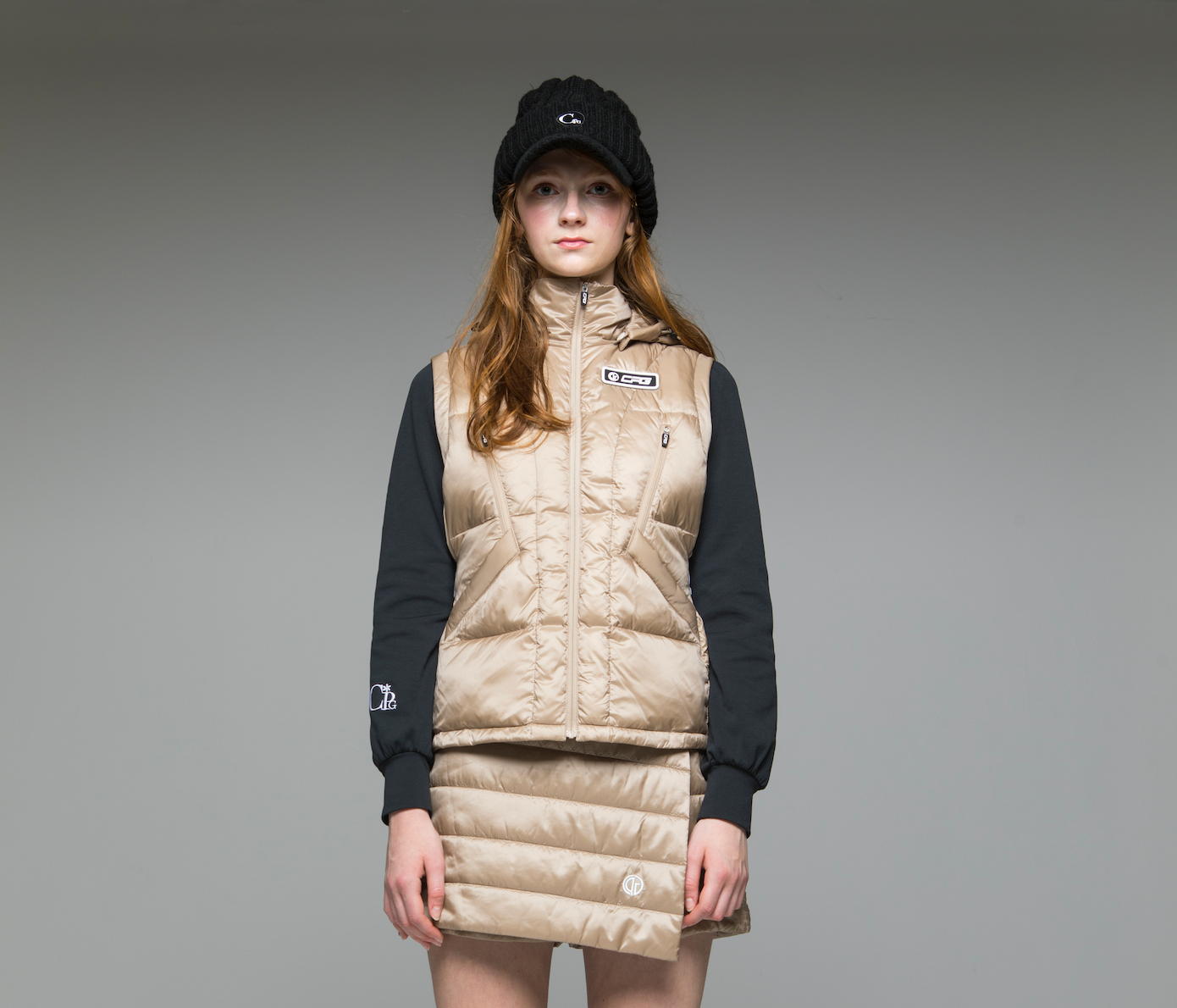 high waist down vest（ハイウエストダウンベスト） – CPG GOLF